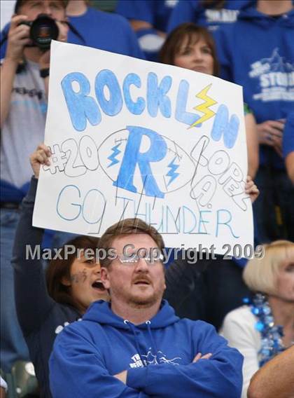 Thumbnail 1 in Rocklin vs. Servite (CIF State D2 Final) photogallery.