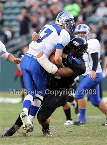 Thumbnail 2 in Rocklin vs. Servite (CIF State D2 Final) photogallery.