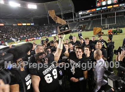 Thumbnail 3 in Rocklin vs. Servite (CIF State D2 Final) photogallery.