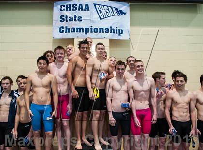 Thumbnail 1 in CHSAA 4A State Swimming & Diving Championships photogallery.