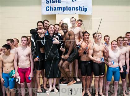Thumbnail 1 in CHSAA 4A State Swimming & Diving Championships photogallery.