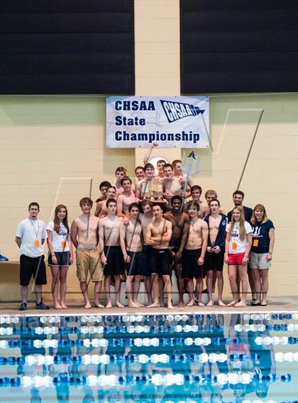 Thumbnail 2 in CHSAA 4A State Swimming & Diving Championships photogallery.