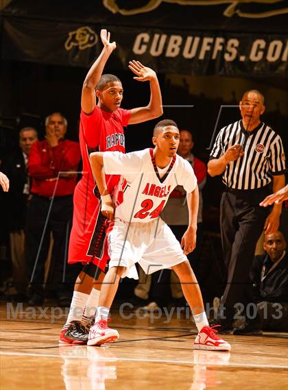 Thumbnail 3 in Denver East vs. Eaglecrest (CHSAA 5A Final) photogallery.