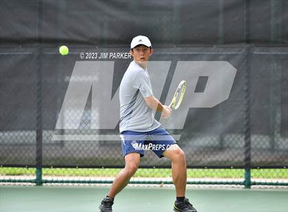 Thumbnail 2 in Centennial vs Liberal Arts & Science Academy - Austin (UIL 5A Team Tennis Final) photogallery.