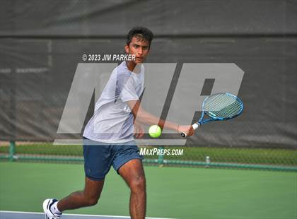 Thumbnail 1 in Centennial vs Liberal Arts & Science Academy - Austin (UIL 5A Team Tennis Final) photogallery.