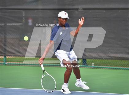 Thumbnail 3 in Centennial vs Liberal Arts & Science Academy - Austin (UIL 5A Team Tennis Final) photogallery.