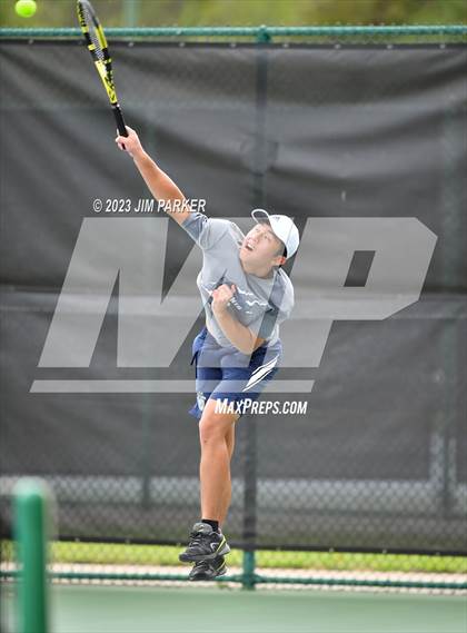 Thumbnail 1 in Centennial vs Liberal Arts & Science Academy - Austin (UIL 5A Team Tennis Final) photogallery.