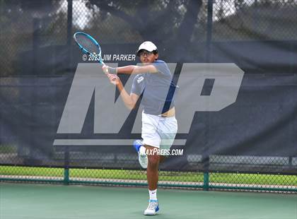 Thumbnail 3 in Centennial vs Liberal Arts & Science Academy - Austin (UIL 5A Team Tennis Final) photogallery.