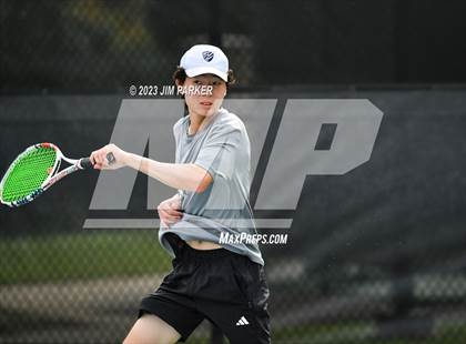 Thumbnail 1 in Centennial vs Liberal Arts & Science Academy - Austin (UIL 5A Team Tennis Final) photogallery.