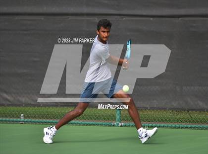 Thumbnail 3 in Centennial vs Liberal Arts & Science Academy - Austin (UIL 5A Team Tennis Final) photogallery.