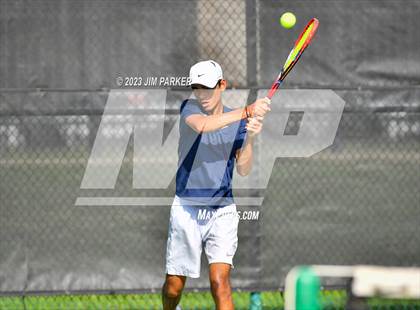 Thumbnail 2 in Centennial vs Liberal Arts & Science Academy - Austin (UIL 5A Team Tennis Final) photogallery.