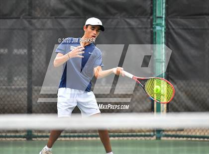 Thumbnail 2 in Centennial vs Liberal Arts & Science Academy - Austin (UIL 5A Team Tennis Final) photogallery.