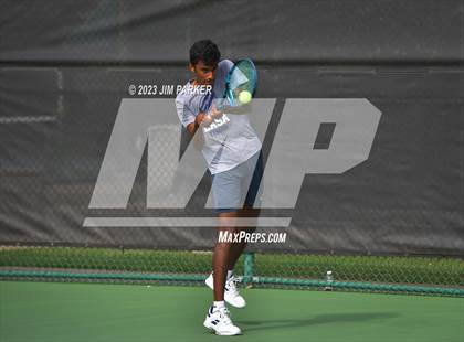 Thumbnail 1 in Centennial vs Liberal Arts & Science Academy - Austin (UIL 5A Team Tennis Final) photogallery.