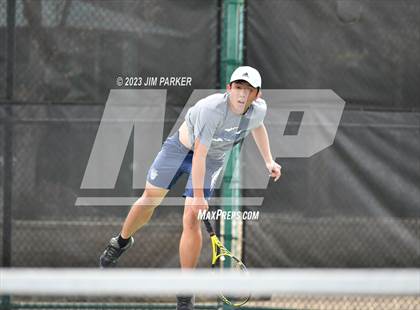 Thumbnail 1 in Centennial vs Liberal Arts & Science Academy - Austin (UIL 5A Team Tennis Final) photogallery.