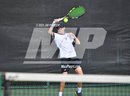 Thumbnail 2 in Centennial vs Liberal Arts & Science Academy - Austin (UIL 5A Team Tennis Final) photogallery.