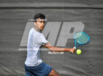 Thumbnail 3 in Centennial vs Liberal Arts & Science Academy - Austin (UIL 5A Team Tennis Final) photogallery.