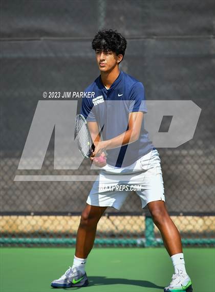 Thumbnail 2 in Centennial vs Liberal Arts & Science Academy - Austin (UIL 5A Team Tennis Final) photogallery.