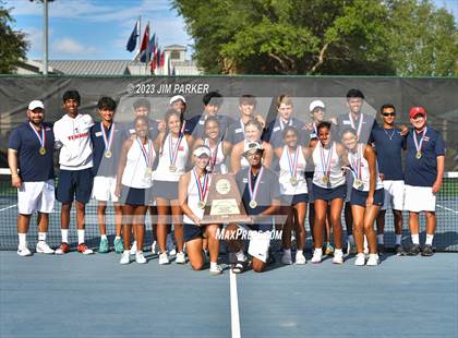 Thumbnail 3 in Centennial vs Liberal Arts & Science Academy - Austin (UIL 5A Team Tennis Final) photogallery.