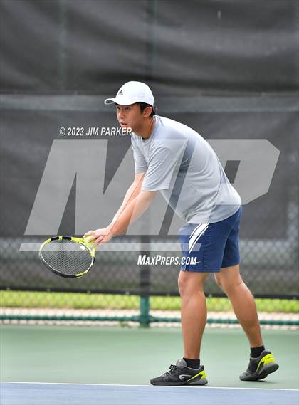 Thumbnail 3 in Centennial vs Liberal Arts & Science Academy - Austin (UIL 5A Team Tennis Final) photogallery.