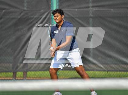 Thumbnail 1 in Centennial vs Liberal Arts & Science Academy - Austin (UIL 5A Team Tennis Final) photogallery.