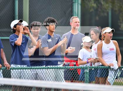 Thumbnail 1 in Centennial vs Liberal Arts & Science Academy - Austin (UIL 5A Team Tennis Final) photogallery.
