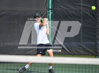 Thumbnail 2 in Centennial vs Liberal Arts & Science Academy - Austin (UIL 5A Team Tennis Final) photogallery.