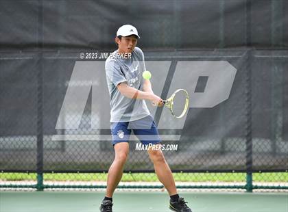 Thumbnail 3 in Centennial vs Liberal Arts & Science Academy - Austin (UIL 5A Team Tennis Final) photogallery.