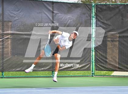 Thumbnail 2 in Centennial vs Liberal Arts & Science Academy - Austin (UIL 5A Team Tennis Final) photogallery.