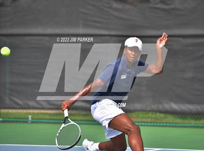 Thumbnail 2 in Centennial vs Liberal Arts & Science Academy - Austin (UIL 5A Team Tennis Final) photogallery.