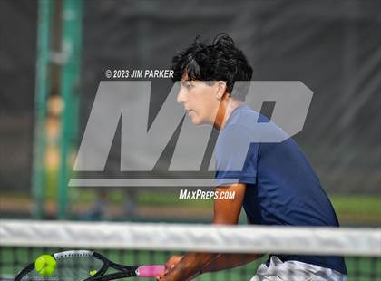 Thumbnail 3 in Centennial vs Liberal Arts & Science Academy - Austin (UIL 5A Team Tennis Final) photogallery.