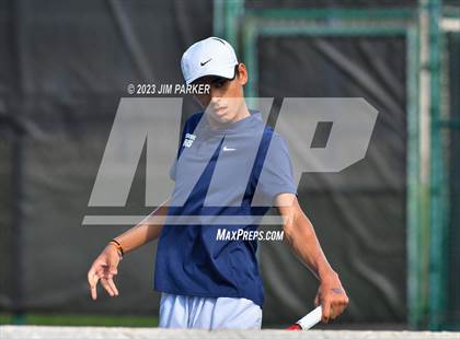 Thumbnail 2 in Centennial vs Liberal Arts & Science Academy - Austin (UIL 5A Team Tennis Final) photogallery.