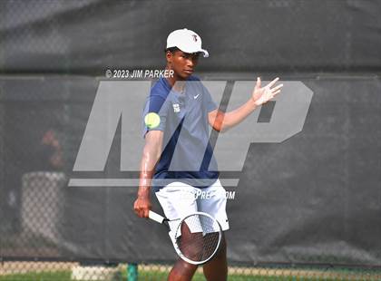 Thumbnail 3 in Centennial vs Liberal Arts & Science Academy - Austin (UIL 5A Team Tennis Final) photogallery.