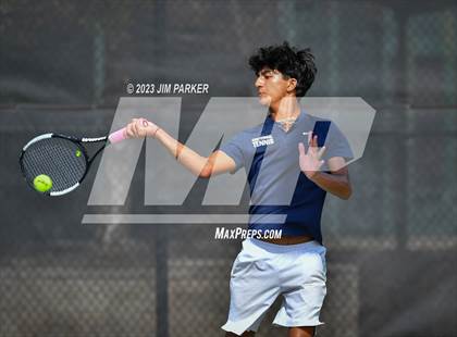 Thumbnail 3 in Centennial vs Liberal Arts & Science Academy - Austin (UIL 5A Team Tennis Final) photogallery.