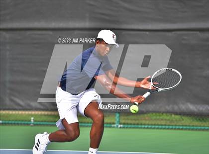 Thumbnail 3 in Centennial vs Liberal Arts & Science Academy - Austin (UIL 5A Team Tennis Final) photogallery.