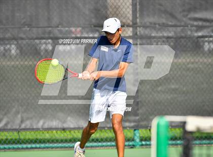 Thumbnail 1 in Centennial vs Liberal Arts & Science Academy - Austin (UIL 5A Team Tennis Final) photogallery.