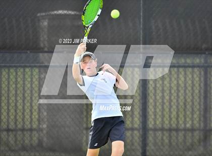 Thumbnail 3 in Centennial vs Liberal Arts & Science Academy - Austin (UIL 5A Team Tennis Final) photogallery.