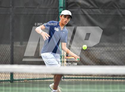 Thumbnail 3 in Centennial vs Liberal Arts & Science Academy - Austin (UIL 5A Team Tennis Final) photogallery.