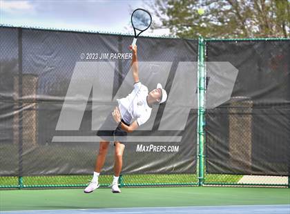 Thumbnail 1 in Centennial vs Liberal Arts & Science Academy - Austin (UIL 5A Team Tennis Final) photogallery.