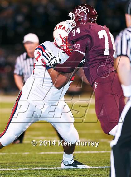 Thumbnail 1 in Lamar vs Cy Fair (UIL 6A Area Playoff) photogallery.