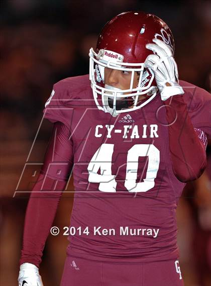 Thumbnail 1 in Lamar vs Cy Fair (UIL 6A Area Playoff) photogallery.
