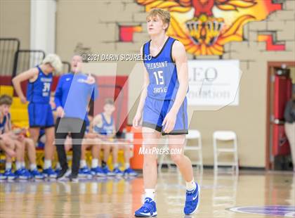 Thumbnail 2 in Pleasant Grove vs. Chaparral (Hoophall West Tournament) photogallery.