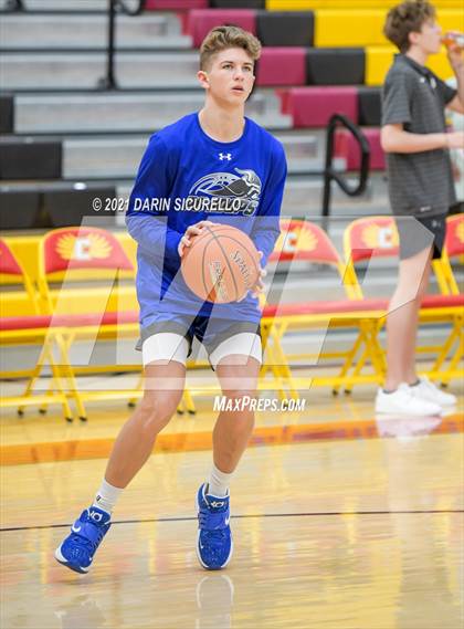 Thumbnail 1 in Pleasant Grove vs. Chaparral (Hoophall West Tournament) photogallery.