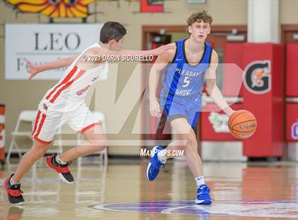 Thumbnail 2 in Pleasant Grove vs. Chaparral (Hoophall West Tournament) photogallery.