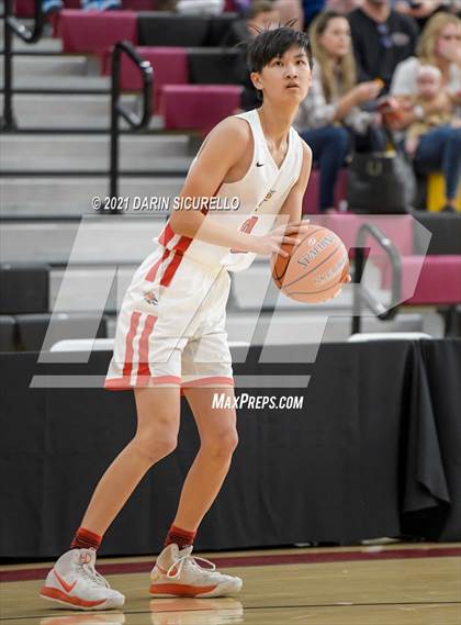 Thumbnail 2 in Pleasant Grove vs. Chaparral (Hoophall West Tournament) photogallery.