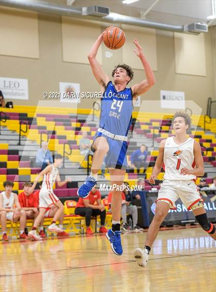 Thumbnail 2 in Pleasant Grove vs. Chaparral (Hoophall West Tournament) photogallery.