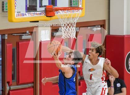 Thumbnail 1 in Pleasant Grove vs. Chaparral (Hoophall West Tournament) photogallery.