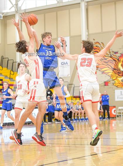 Thumbnail 1 in Pleasant Grove vs. Chaparral (Hoophall West Tournament) photogallery.