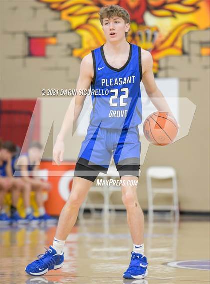 Thumbnail 2 in Pleasant Grove vs. Chaparral (Hoophall West Tournament) photogallery.