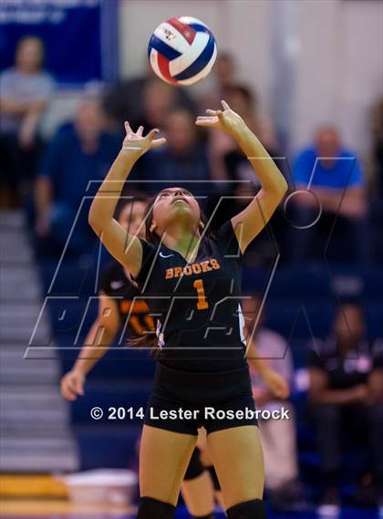 Thumbnail 2 in Blanco vs. Brooks Academy of Science & Engineering (3A Bi-District) photogallery.