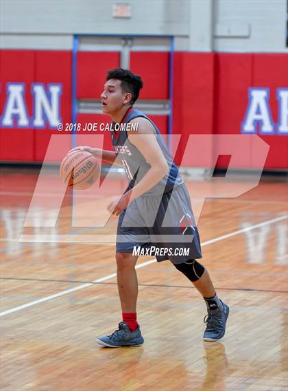 Thumbnail 2 in Brackenridge vs Lee [Robert E.] (SACS Basketball Tournament) photogallery.